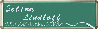 Selina Lindloff Visitenkarte